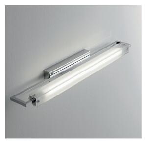 FLIP LAMPADA DA PARETE IN METALLO CROMATO CON TUBO LED 8W