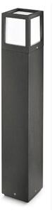 PALO PER ESTERNO ALTEZZA 65 CM IP54 DUE COLORI GRIGIO ALLUMINIO E ANTRACITE 1XE27