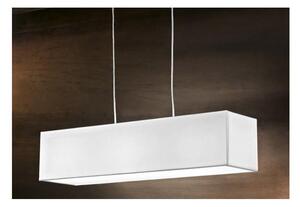 SOSPENSIONE IN CROMO SATINATO CON PARALUME TELETTA 70X18 CM MODERNO