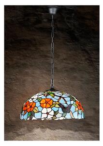 T998-S BUTTERFLY SOSPENSIONE IN VETRO TIFFANY DIAMETRO 40