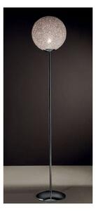 NIDO GRANDE LAMPADA DA TERRA IN CORDA BIANCA INCOLLATA DIAMETRO 35 CM