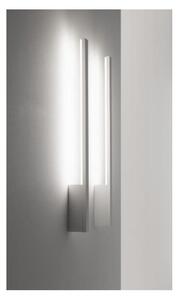 XILEMA W1 APPLIQUE BIANCA O ALLUMINIO LUCIDO LED 17W 3000K LINEA LIGHT MODERNO