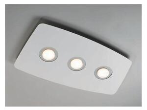 DEMETRA 3 BIANCA PLAFONIERA APPLIQUE DI ILLUMINANDO 8 COLORI ANELLO LAMPADINE GX53 LED