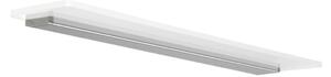 SKINNY APPLIQUE GRANDE 70 CM DI LINEA LIGHT BIANCO O ALLUMINIO 28W LUCE DIFFUSA IP44 MODERNO