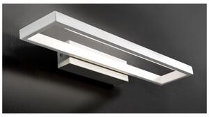 FILO GRANDE APPLIQUE LED 12W LUCE INDIRETTA MONTATURA BIANCA MODERNO DI ILLUMINANDO