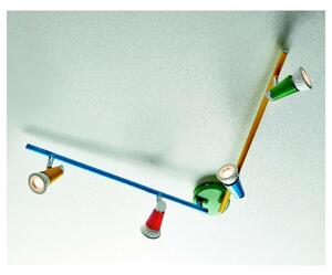 KOLOR 4 LED PLAFONIERA APPLIQUE MULTICOLORE CON LAMPADINE LED DI ILLUMINANDO