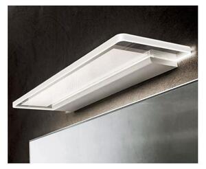 SKINNY APPLIQUE PICCOLO DI LINEA LIGHT BIANCO O ALLUMINIO 14W LUCE DIFFUSA IP44 MODERNO