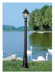 ARTU-RUT LAMPIONE CON LANTERNA IN RESINA BIANCA O NERA ALTEZZA 192 CM IP55 ECONOMICO