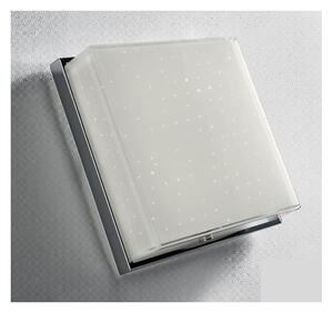 BRILLA PLAFONIERA APPLIQUE EFFETTO CIELO STELLATO LED INTEGRATO MONTATURA CROMO LUCIDA