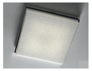 BRILLA PLAFONIERA GRANDE EFFETTO CIELO STELLATO LED SOSTITUIBILE MONTATURA CROMO