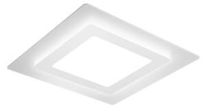 OBLIO 60 PLAFONIERA QUADRATA GRANDE 63X63 CM LED 60W MODERNA 22 COLORI DI PROMOINGROSS