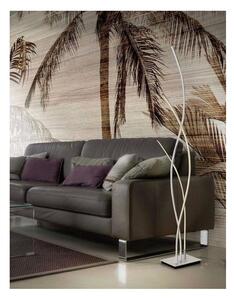ANELLI LAMPADA DA TERRA METALLO BIANCO LED 35W LUCE CALDA ON/OFF MODERNA