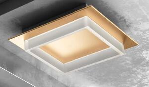 SQUARE Q35 PLAFONIERA QUADRATA 35X35 CM LED 28W MODERNA 22 COLORI DI PROMOINGROSS