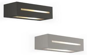 ASTER-A APPLIQUE ESTERNO IP54 2 COLORI DIFFUSORI IN VETRO MODERNO 1XE27 PROMOINGROSS
