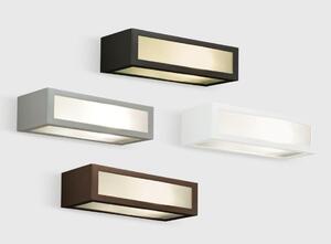 ASTER-B APPLIQUE ESTERNO IP54 4 COLORI DIFFUSORI IN VETRO MODERNO 1XE27 PROMOINGROSS