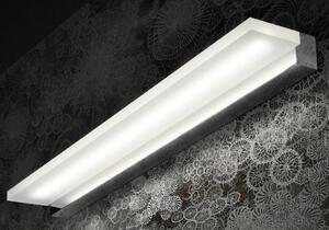 STEP 20 APPLIQUE SPECCHIO QUADRO CROMO LED 20W MODERNA LARGHEZZA 63,5 CM