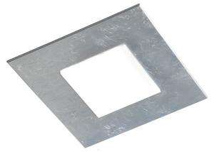 PIXEL Q20 APPLIQUE PLAFONIERA QUADRATA 20X20 CM LED 16W CORNICE IN 22 COLORI