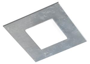 PIXEL Q50 PLAFONIERA QUADRATA 50x50 CM LED 40W CORNICE IN 22 COLORI MODERNA