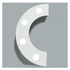 UFO APPLIQUE PLAFONIERA 4 LUCI IN METALLO BIANCO O SABBIA CON LAMPADINE GX53 LED COMPONIBILE