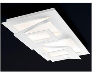 SKY LAMPADA DA SOFFITTO ULTRAMODERNA CON LED DA 60W IN METALLO BIANCO O SABBIA DI ILLUMINANDO