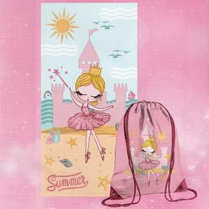 Telo Mare Con Zainetto Spiaggia PRINCIPESSA By Hermet