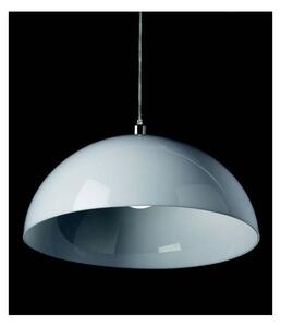 LORIS 50 SOSPENSIONE SINGOLA IN POLICARBONATO BIANCO DIAMETRO CM 50 MODERNA DI ILLUMINANDO