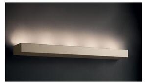 UP 5 GRANDE APPLIQUE LINEARE SEMPLICE DAL DESIGN MODERNO IN METALLO BIANCO O SABBIA