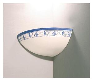 APPLIQUE IN TERRACOTTA AD ANGOLO STILE CLASSICO DECORATA A MANO DELLA IMAS
