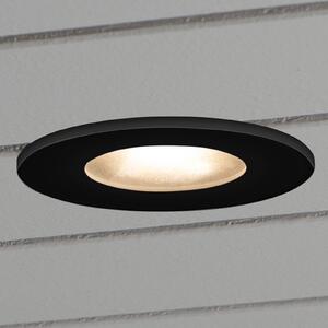 Konstsmide Spot LED incasso 7875, soffitti esterni nero