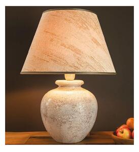 LAMPADA DA TAVOLO IN CERAMICA DECORATA A MANO CON PARALUME MADE IN ITALY DELLA IMAS