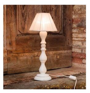 LAMPADA DA TAVOLO CLASSICA IN CERAMICA LUCIDA CON PARALUME MADE IN ITALY DELLA IMAS