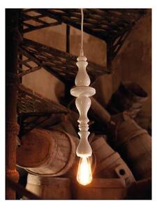 PICCOLA SOSPENSIONE A CANDELABRO VINTAGE IN CERAMICA MADE IN ITALY DELLA IMAS