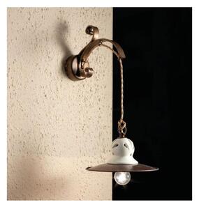 APPLIQUE IN OTTONE INVECCHIATO STILE RUSTICO PRODOTTO IN ITALIA DALLA IMAS