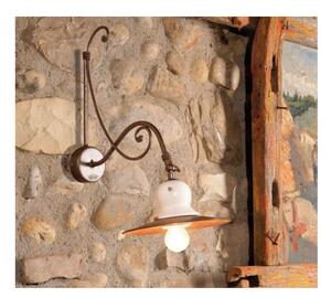 APPLIQUE IN CERAMICA E FERRO FORGIATO A MANO CON SNODO MADE IN ITALY DELLA IMAS