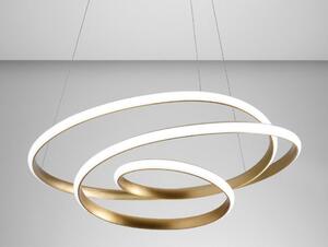 DIVA SG SOSPENSIONE MODERNA GEA LUCE LED 42W LUCE 3000K ALLUMINIO 3 FINITURE COLORE