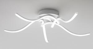 TESSA P5 PLAFONIERA SINUOSA MODERNA LED 38W LUCE 3000K O 4000K ECONOMICA GEA LUCE