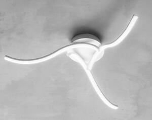 TESSA P3 PLAFONIERA SINUOSA MODERNA LED 23W LUCE 3000K O 4000K ECONOMICA GEA LUCE