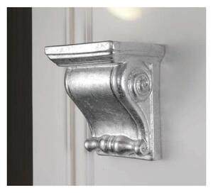 APPLIQUE CAPITELLO IN TERRACOTTA FOGLIA ARGENTO DECORATA A MANO IN ITALIA DALLA IMAS