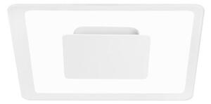 ARUBA PLAFONIERA APPLIQUE MODERNA BIANCA CON DOPPIA EMISSIONE LUCE LED 19W LUCE 3000K