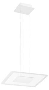 ARUBA SOSPENSIONE A DOPPIA EMISSIONE LUCE LED 19W BIANCA DESIGN MODERNO LUCE 3000K