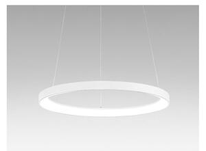 KRIZIA SP SOSPENSIONE MODERNA CON ANELLO D48 LED 38W LUCE DIMMERABILE BIANCO O ORO DELLA GEA LUCE