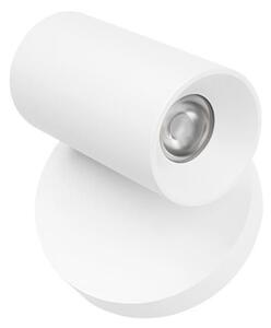 BART FARETTO CON LUCE ORIENTABILE LED 11W LUCE 3000K MODERNO IN METALLO BIANCO O NERO