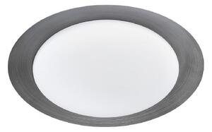 CREW 1 PLAFONIERA D38 CON LED 17W LUCE 3000K ANTRACITE O RUGGINE DELLA LINEA LIGHT