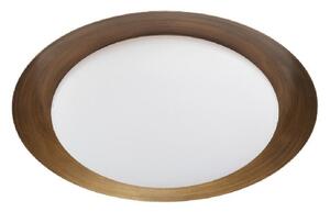 CREW 1 PLAFONIERA D47 CON LED 22W LUCE 3000K ANTRACITE O RUGGINE DELLA LINEA LIGHT