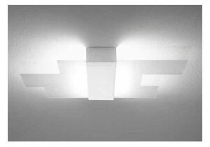TRIAD PLAFONIERA/APPLIQUE IN VETRO SABBIATO LED 21W LUCE 3000K MODERNA DELLA LINEA LIGHT