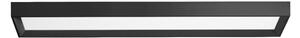TARA GRANDE PLAFONIERA 110X19 DIMMERABILE LED 42W LUCE 2700K-3000K NERA E BIANCA LINEA LIGHT