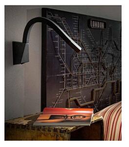 SNAKE W3 LAMPADA DA PARETE ORIENTABILE LED 2W MODERNA BIANCA O NERA DELLA LINEA LIGHT