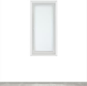 Tendina a vetro semi-filtrante Vittoria bianco tunnel 60x150 cm