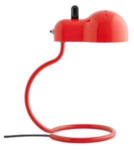 MINITOPO LAMPADA DA TAVOLO ROSSA CON DESIGN MODERNO ATTACCO E27 MARCHIO STILNOVO
