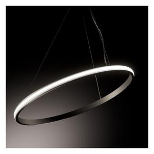 IOLE S1 SOSPENSIONE AD ANELLO MODERNA GEA LUCE LED 28W LUCE 3000K 3 COLORI